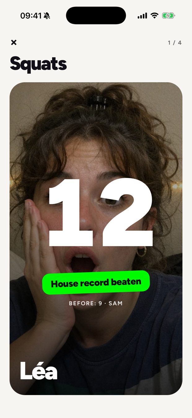 House record beaten by Léa